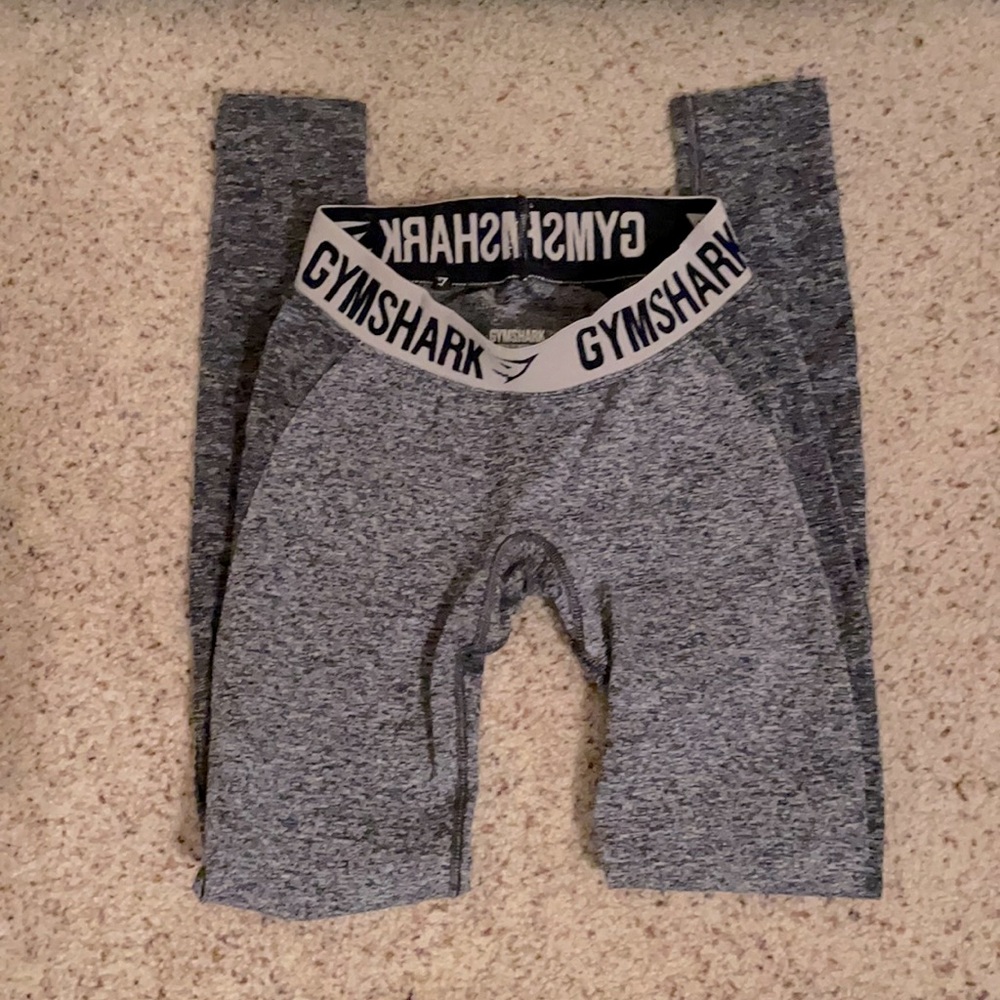 Gymshark Original Flex Leggings - blue/marl grey